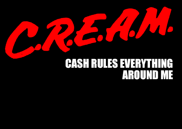 C.R.E.A.M Cash Rules Everything Around Me
